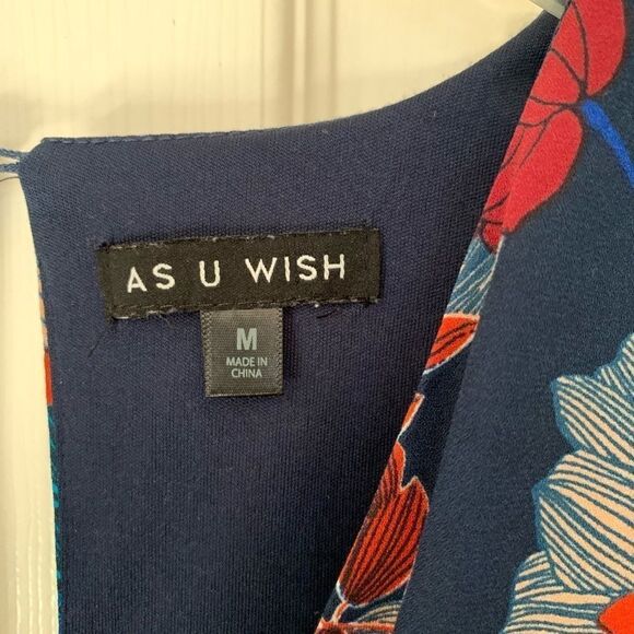 As U Wish Bell Slit Sleeve Long sleeve Romper - Picture 2 of 9